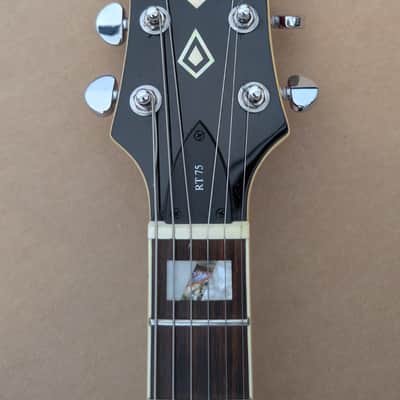 Revelation RT75 Hollow Body Electric Guitar Cherry Red Great Player image 6
