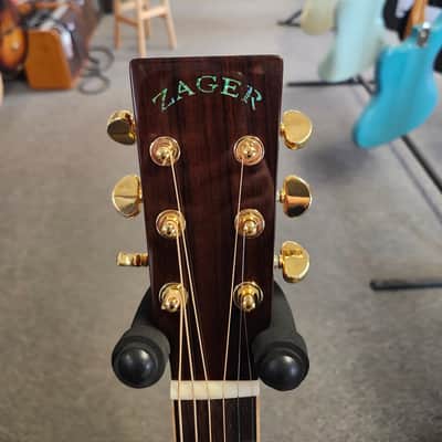 Used 2024 Zager ZAD900CE AURA Pro Series Acoustic-Electric Guitar - Vintage Cherry Sunburst w/ Zager Case image 6