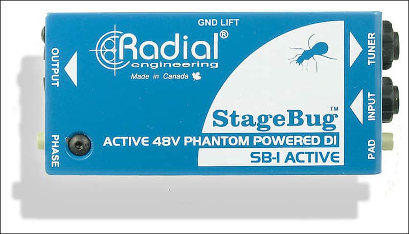 Radial StageBug SB-1 Active Acoustic DI image 1