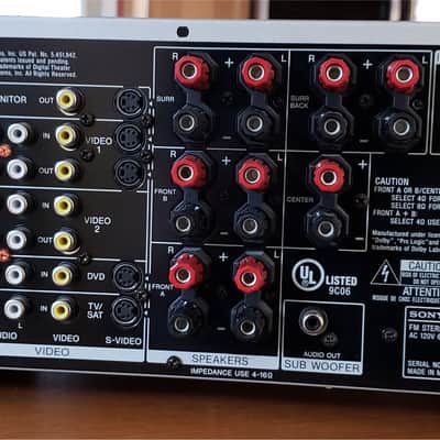 Sony ES Series STR-DA1000ES 7.1 Channel 100 watts x 7 Surround Receiver MINT! image 10