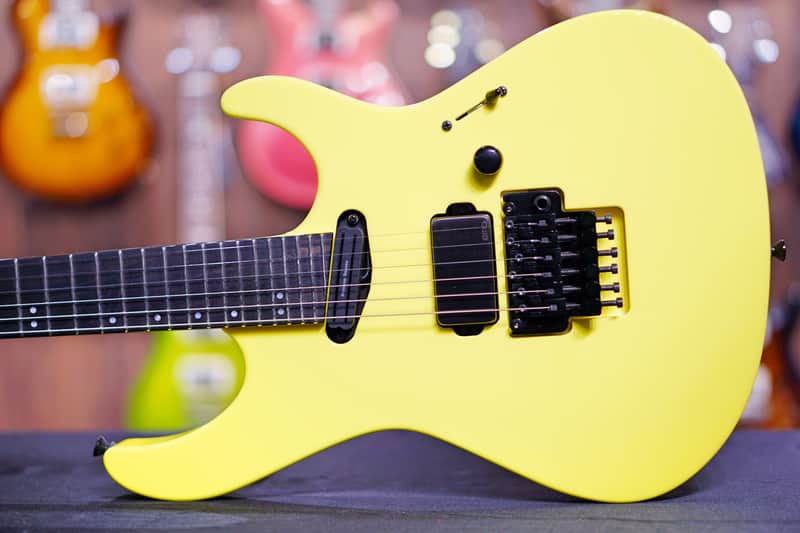ESP original Maverick Neon Yellow | Reverb Canada