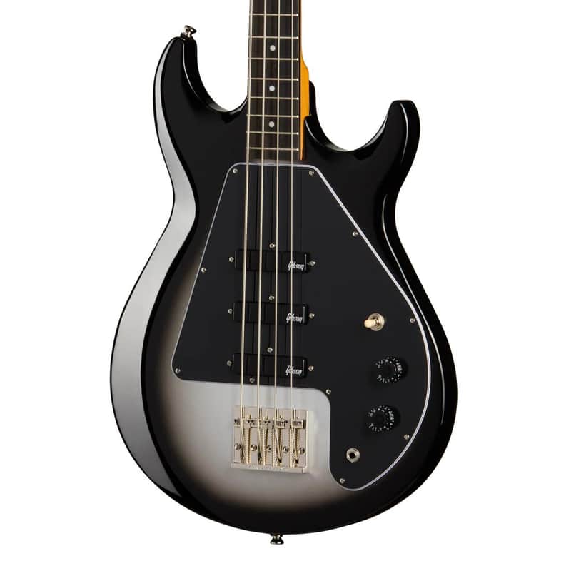 Epiphone Mike Dirnt Signature Grabber G-3 4-String Bass Guitar w/ Hardshell case - Silverburst image 1