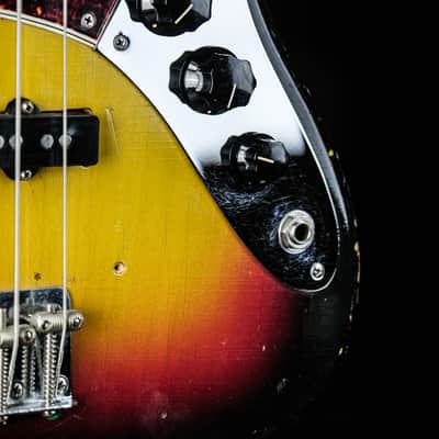 1968 Fender Jazz Bass sunburst image 8