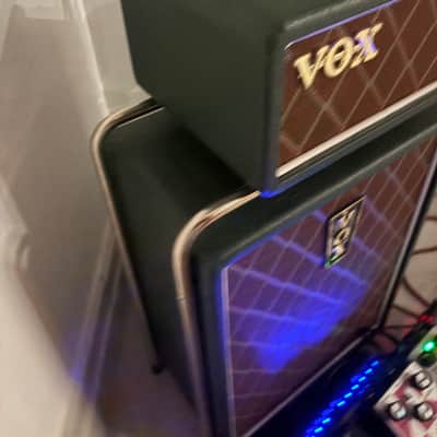 Vox MSB25 Mini Superbeetle 25-Watt 1x10" Mini Guitar Amp Stack 2019 - Present - British Racing Green image 5