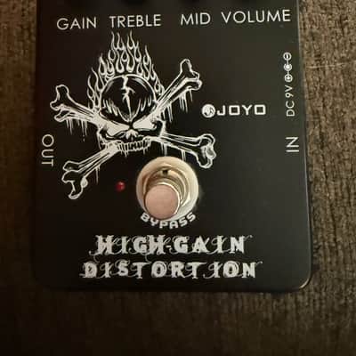 Joyo JF-04 High Gain Distortion 2010s - Black image 1