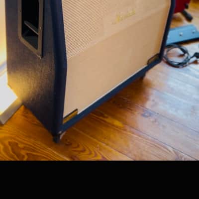 Marshall Anniversary 6100 LM 100 W 1992 - blauer Tolex, one of 1000! image 2