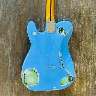 Fender Modern Player Plus Telecaster - Relic’d Blue image 11