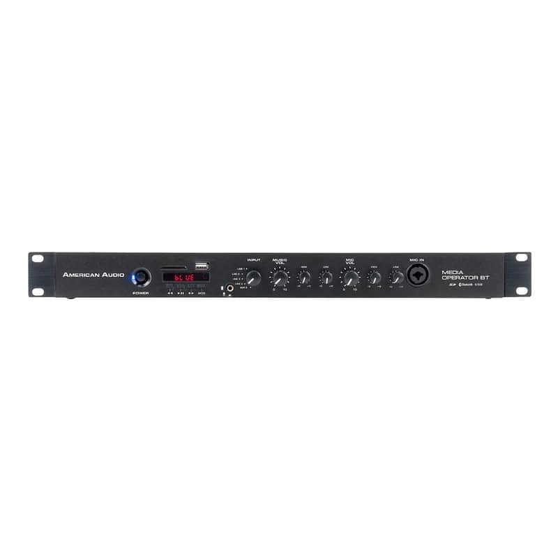 American Audio Media Operator BT Rackmount Wireless MP3 Player w/ Bluetooth image 1