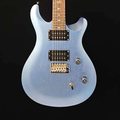 PRS SE CE 24 Standard Satin Electric Guitar - Ice Blue Metallic Satin - NEW image 2