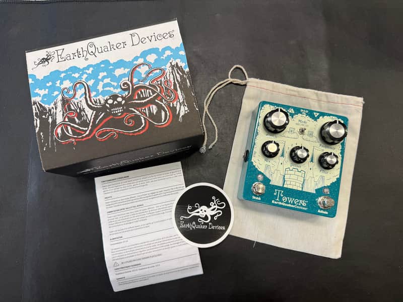 EarthQuaker Devices Towers Stereo Reverberant Filter Pedal 2026 - New! image 1