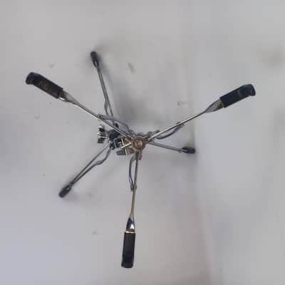 *Gibraltar Snare/Tom Drum Stand Chrome Single-Brace Throne Tripod+Basket+Feet image 9