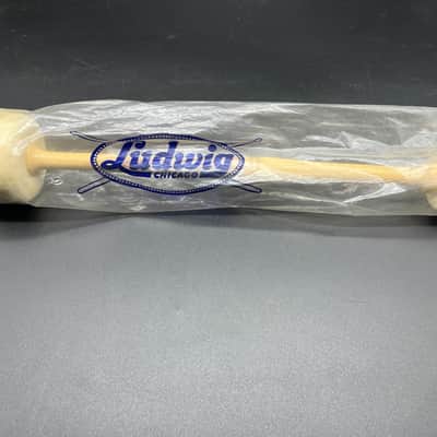 N.O.S In Seal Package Ludwig #322 Felt Double Sided Bass Drum Mallet Beater Concert Drum 60-70s image 2