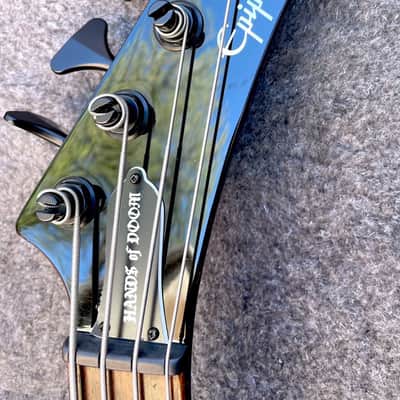 Epiphone Korina Explorer Bass 2008 - 2017 - Ebony image 4