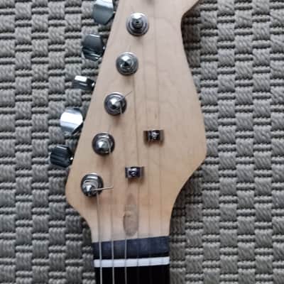Sol Cerveza RARE Sol Beer Guitar Guitarra Stratocaster 2017 black image 6