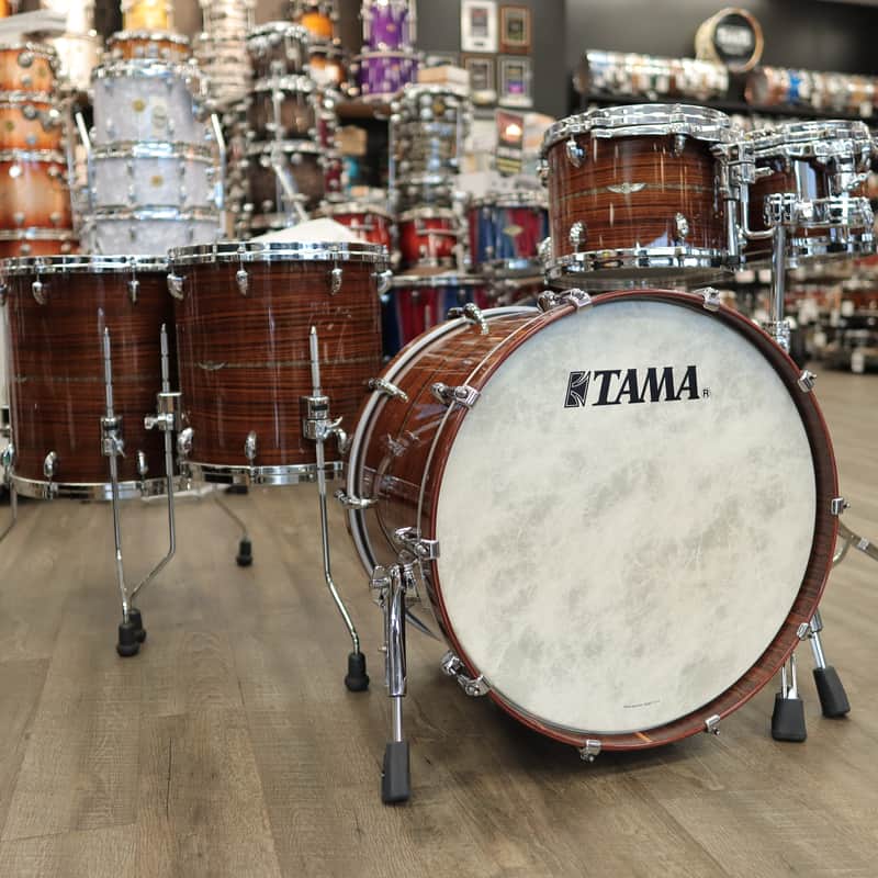 Like New Tama Star Bubinga 5-Pc Shell Pack 10/12/14/16/22 (Limited Edition Natural Rosewood) image 1