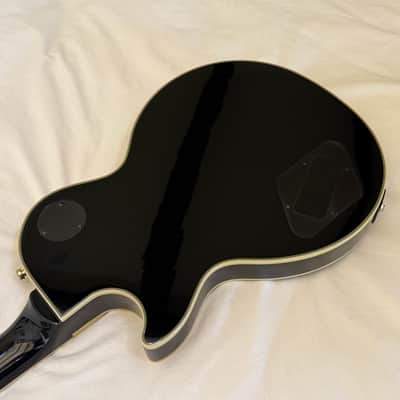 Vintage 2005 Epiphone (Gibson) Les Paul Custom - Ebony (Black Beauty) - Made in Korea (MIK) - Free Pro Setup image 12
