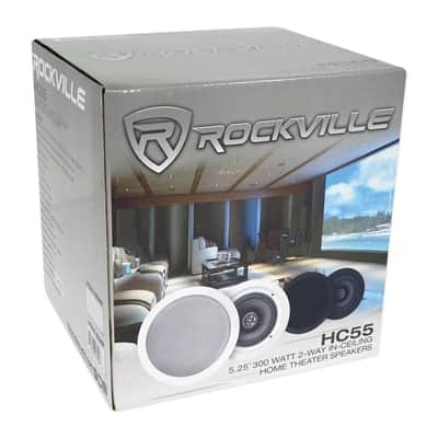 DV4000 4000w Bluetooth Home Theater DVD Receiver+4) 5.25" Black Ceiling Speakers image 18