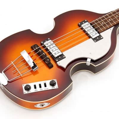 Hofner Ignition Violin Bass Sunburst image 7