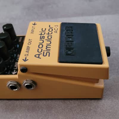 Boss AC-3 Acoustic Simulator (Dark Gray Label) 2006 - Present - Yellow image 5