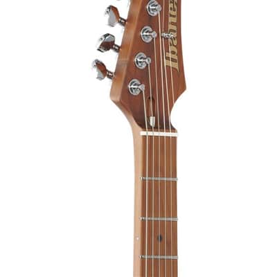 Ibanez Prestige AZ2402 Electric Guitar with Case Black Flat image 4