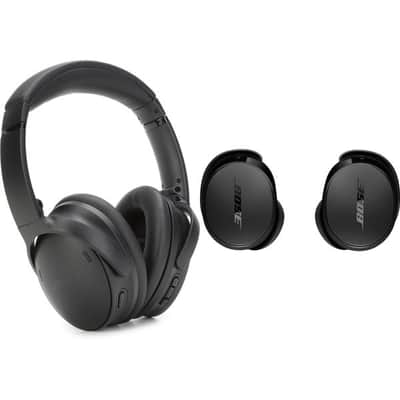 Bose QuietComfort Headphones and Noise-canceling True Wireless Earbuds - Black image 2