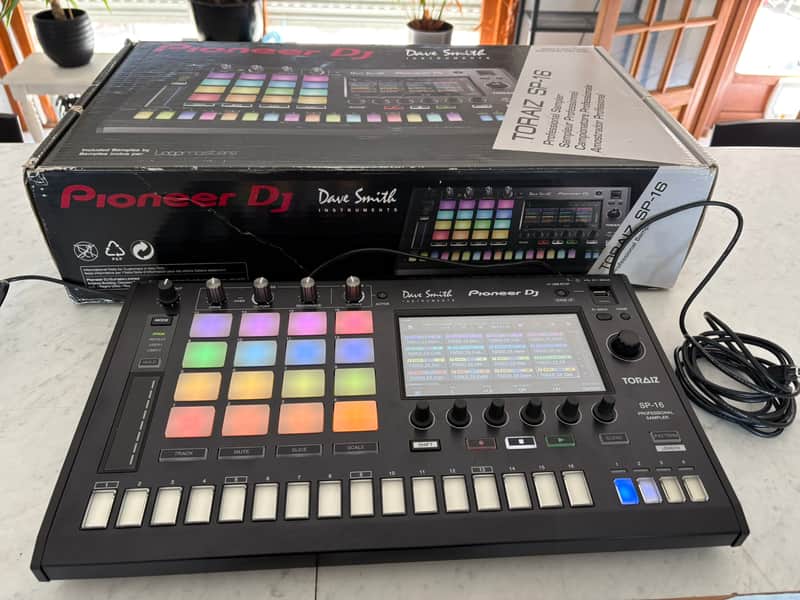 Pioneer Toraiz SP-16 Sampler and Sequencer 2010s - Black image 1