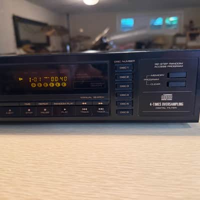 Optimus CD-8000 6 Disc Cartridge Cd Player Radio Shack Near Mint Serviced Rare🎶 image 6