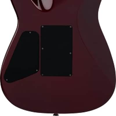Charvel Pro-Mod Plus San Dimas Style 1 HH FR CM Electric Guitar. Carmalized Maple Fingerboard, Sangria Burst image 5