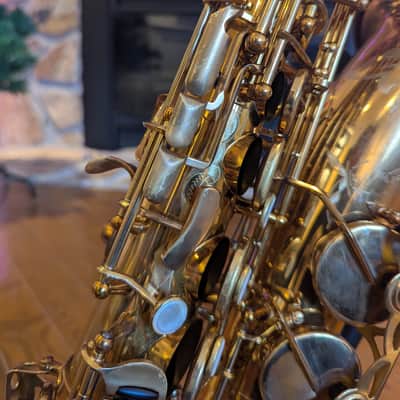 Selmer reference 54 professional saxophone 2013 - dark lacquer image 7