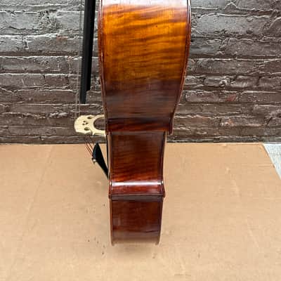 Artisan Strings Bravura Model 300 4/4 Cello 2006 Natural Finish w/ Original Gig Bag - Poor Condition, Cracked Wood image 18