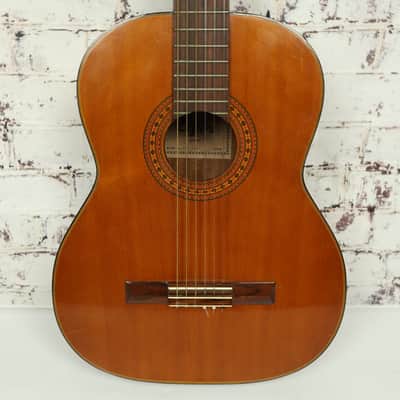 Vintage 1970s Elger Model C-115 Classical Acoustic Guitar (Made in Japan) image 2