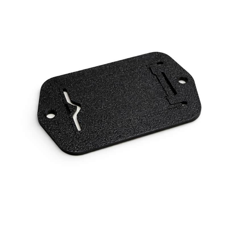 Fender Black Battery Compartment Cover for Deluxe Bass 004-9705-000 image 1