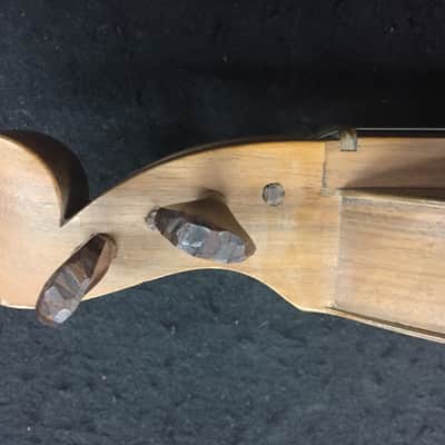 Homer  C Ledford Dulcimer  100 year old Yellow Poplar 1969 Natural image 3