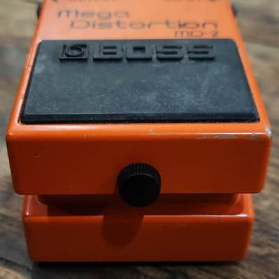 Boss MD2 Analog Mega Distortion Silver Label 1999 Taiwan image 6