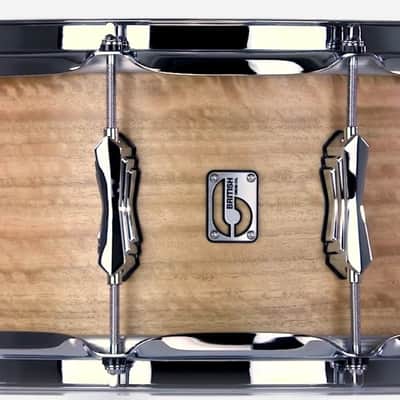 British Drum Co Maverick Maple Snare 6.5″ × 14″ – 10‑Ply Eucalyptus image 1