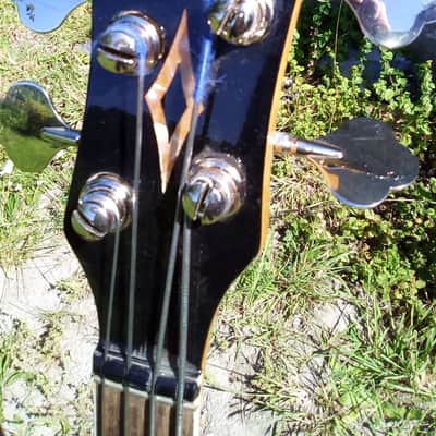 Eko Melody lefty bass 1972 gold image 7