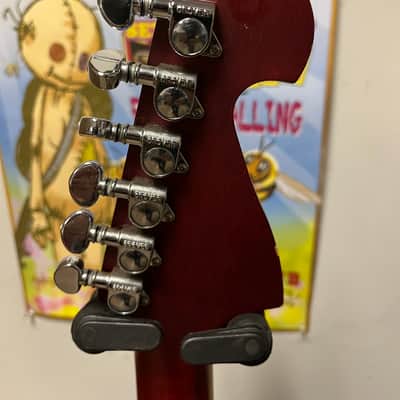 Washburn N2PSK Nuno Bettencourt Signature 2010s - Paduak Stain w/case image 11