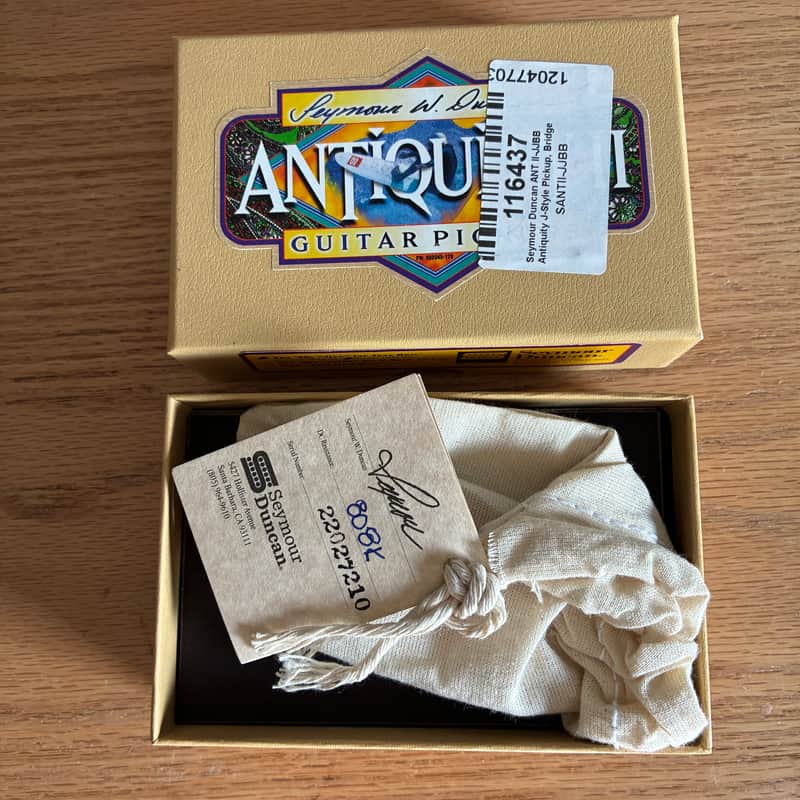 Seymour Duncan Antiquity II Jazz Bass Bridge Pickup image 1