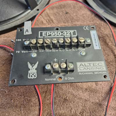 Alted Lansing 15" EP950-8B Duplex 2 Way Coaxial Driver With Crossover image 11