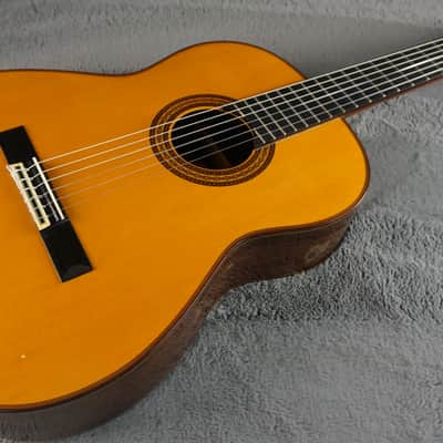El Mesmre S-1976 Japan Classical Guitar w/ Hard Case Rare Solid Woods image 4