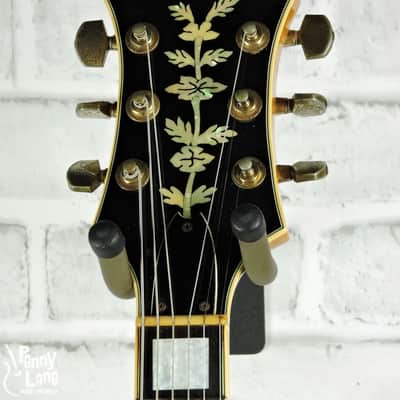 Epiphone Emperor MIJ Natural Electric Hollow Body Archtop Guitar with Gig Bag - 1987 image 8