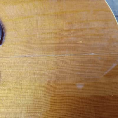 Vintage Circa 1967 Mosrite Serenade Acoustic Guitar Project w/ Gig Bag! image 7