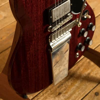 Gibson Custom 1964 SG Standard Reissue w/Maestro Vibrola | Cherry Red - VOS image 6
