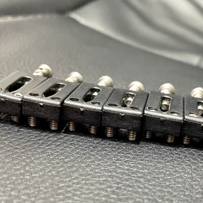 Graph Tech PS-8000-00 String Saver Originals 2-1/16" Strat / Tele-Style Saddles - 6-String 2010s - Black image 6