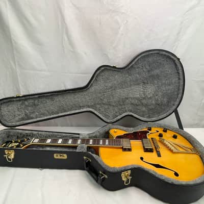 D'Angelico Excel EX-DH Hollow Body with Stairstep Tailpiece 2016 - Natural-Tint image 2