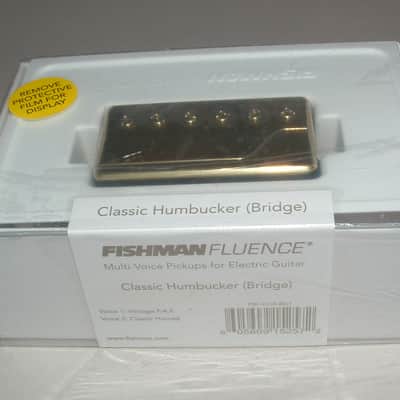 Fishman PRF-CHB-BG1 Fluence Classic Humbucker Bridge 3 Voices (Gold) New image 1