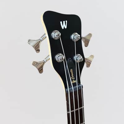 Warwick RockBass Corvette Basic 4 String Active Electric Bass Guitar - White image 6
