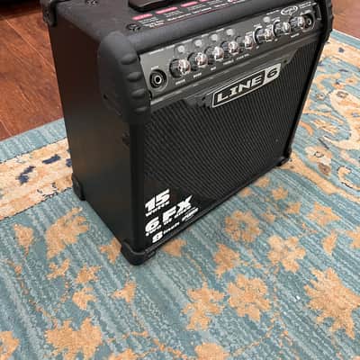Line 6 Spider II 15 15-Watt 1x8" Digital Modeling Guitar Practice Amp 2004 - 2006 - Black image 8