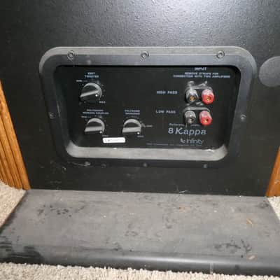 Infinity Kappa 8 audiophile speakers. Excellent Original Condition 1989 Wood image 11