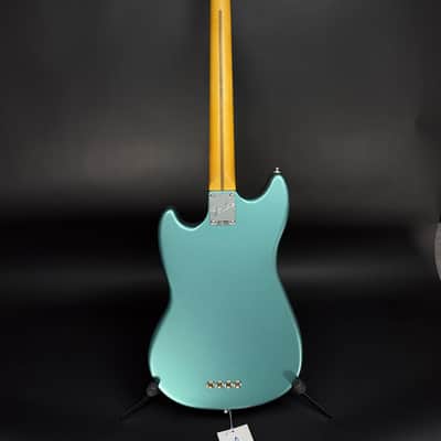 Fender American Professional Classic Mustang Bass - Faded Sherwood Green Metallic image 5